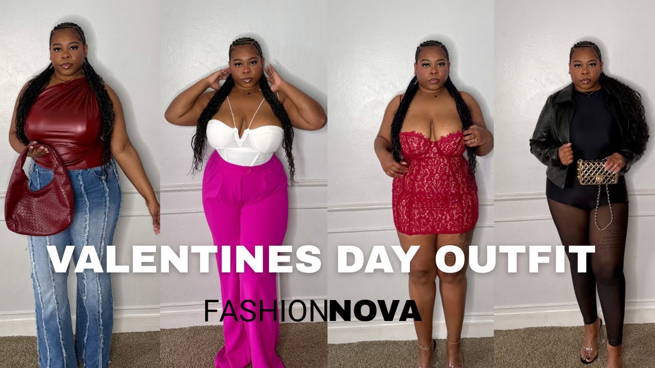 Affordable Valentine's Day Outfit Try-On Haul ft. Fashion Nova | Date Night or Girls' Night