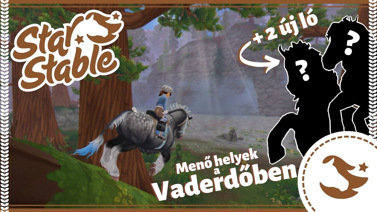 Fedezzük fel a Vaderdő titkos helységeit és vegyünk ÚJ ŐSLOVAT! | Star Stable Online #19 w/ Dorina