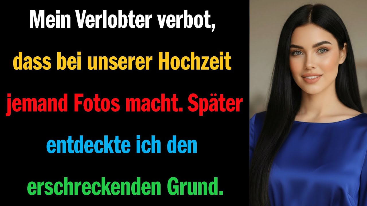 Mein Verlobter verbot, dass bei unserer Hochzeit jemand Fotos macht. Später entdeckte 