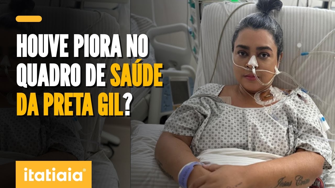 PRETA GIL PASSA POR NOVA CIRURGIA! SAIDA O QUADRO CLÍNICO DA CANTORA!