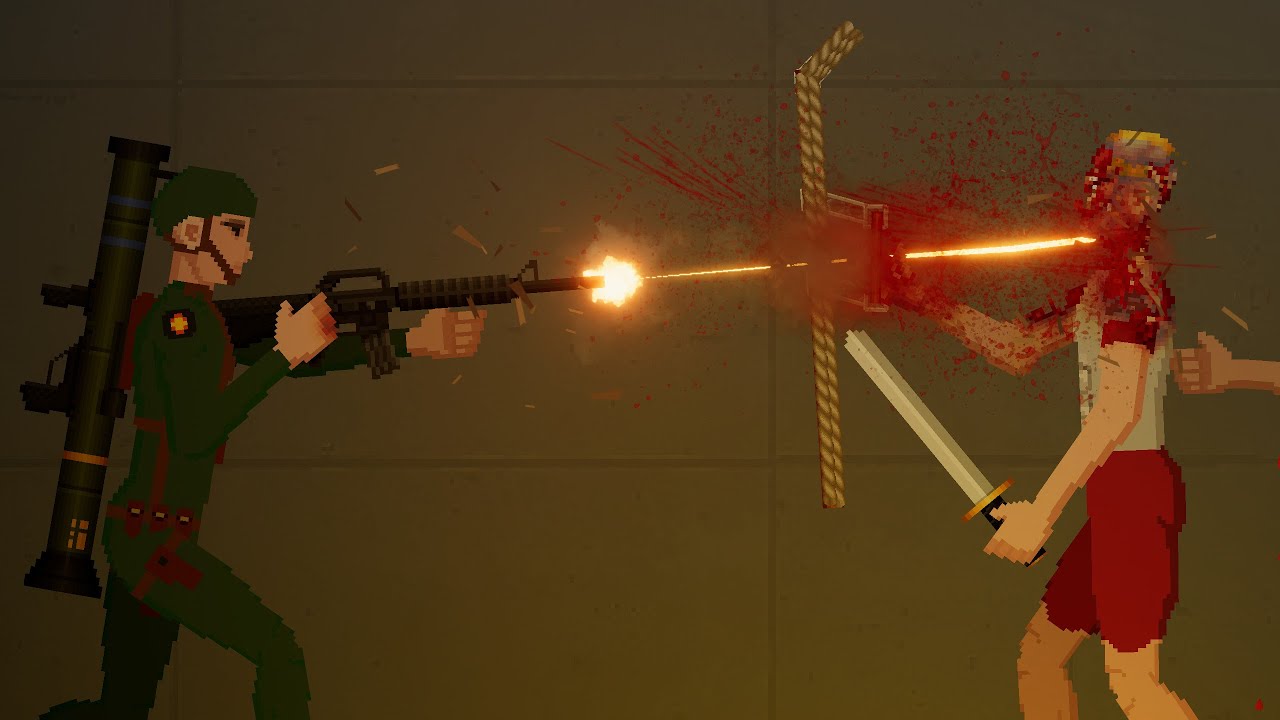 Modern Soldiers Fight Past Warriors In Regular Human Workshop