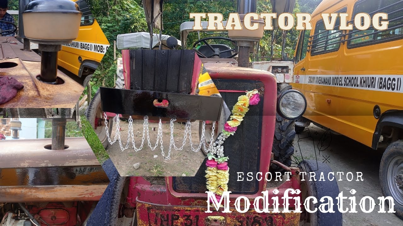 escort tractor modification vlog|| part-1| 