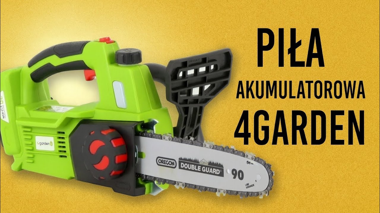 Piła akumulatorowa 4GARDEN AP2521. Mała, ale daje radę na działce!