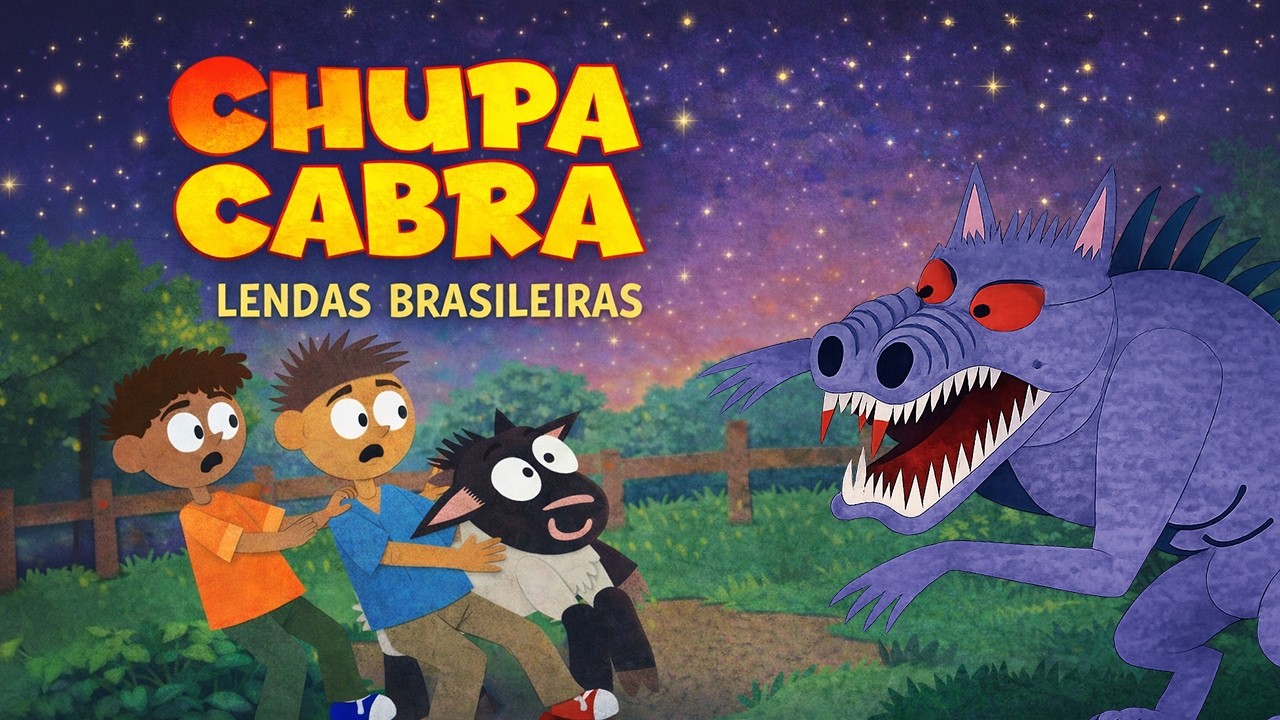 O CHUPA CABRA! 😮🌙 (M&Uacute;SICA INFANTIL) | Animacrian&ccedil;a &ndash; Lendas Brasileiras (EP. 06)