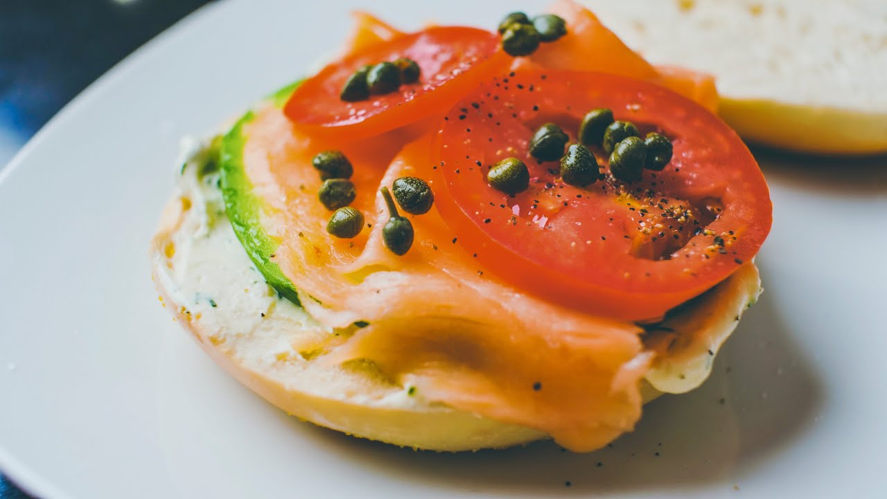 Bagels con Salm&oacute;n Ahumado