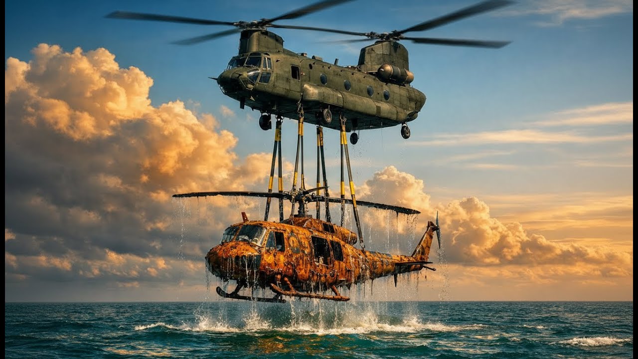 ASMR Restoration — Vietnam War Helicopter 55 Years Jungle to Sky-Ready