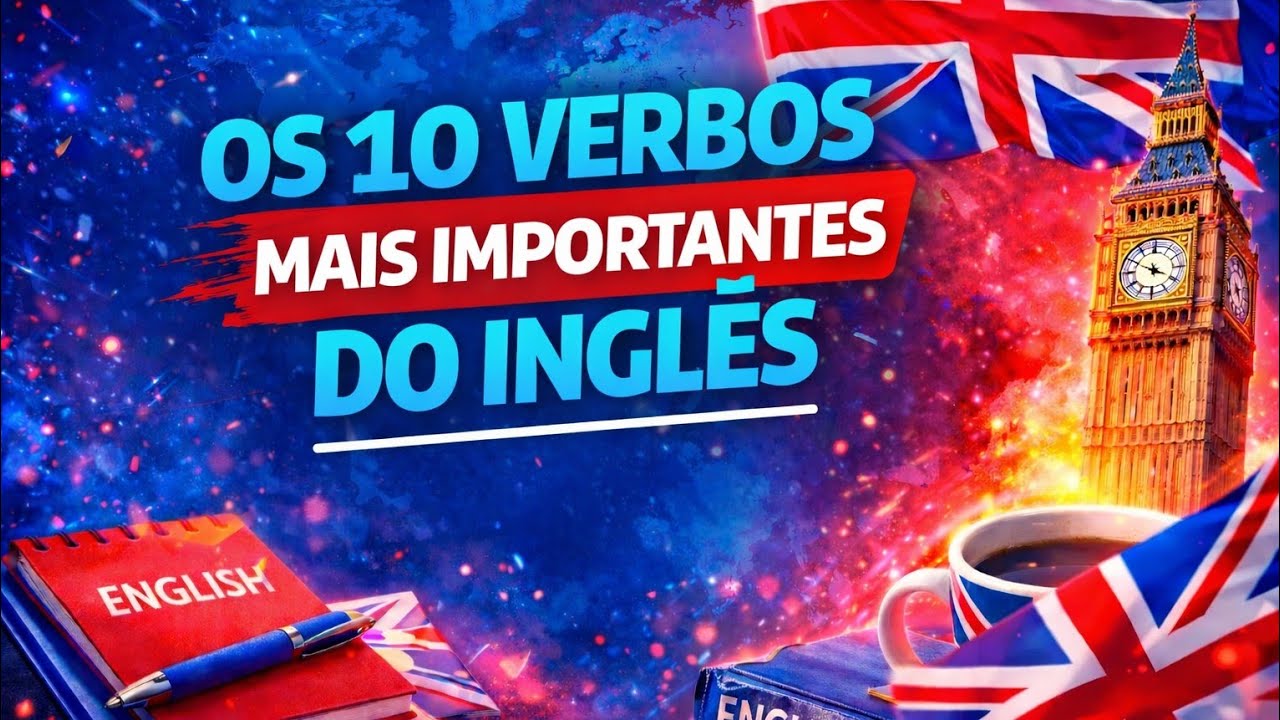 OS 10 VERBOS MAIS IMPORTANTES DO INGLÊS