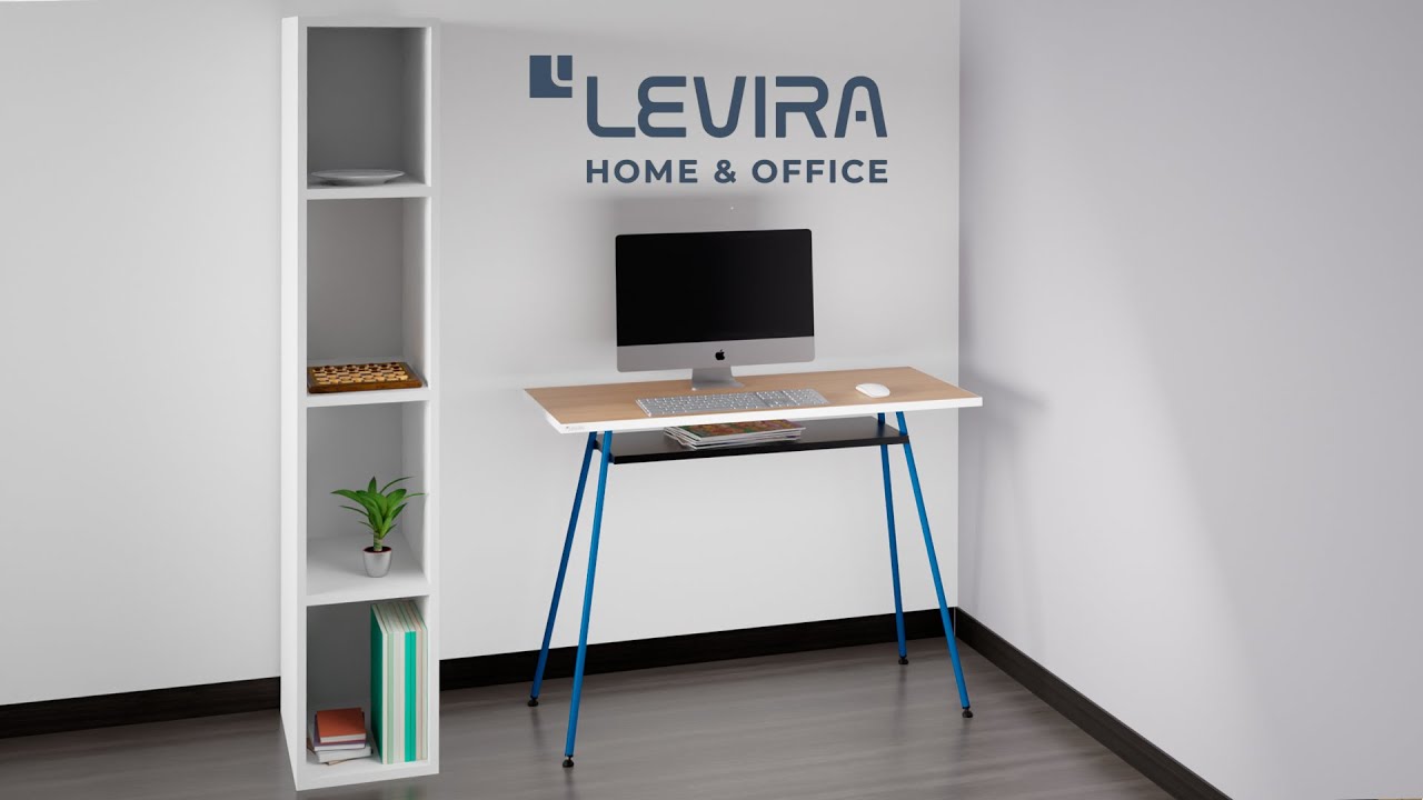 How to assemble the KOST COLORS BLUE desk | Levira Home