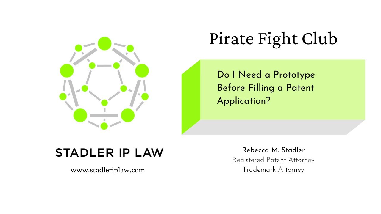 Do I Need a Prototype Before Filing a Patent Application?