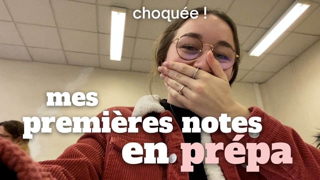 MES PREMIÈRES NOTES EN PRÉPA -  prépa littéraire