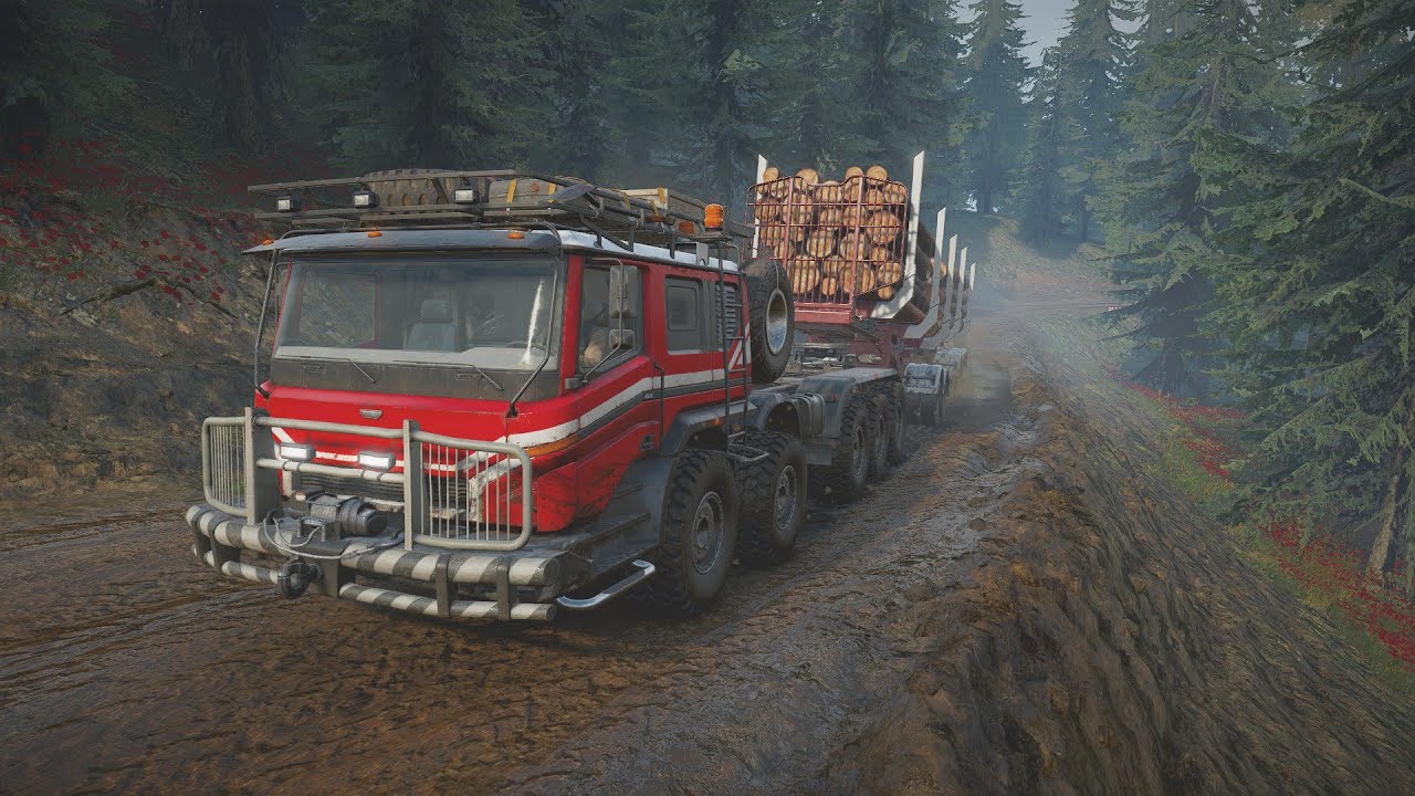 10x10 MONSTER : The Log-Master’s Entry Conquering the Toughest Hauls | SnowRunner | EnhCrea #173
