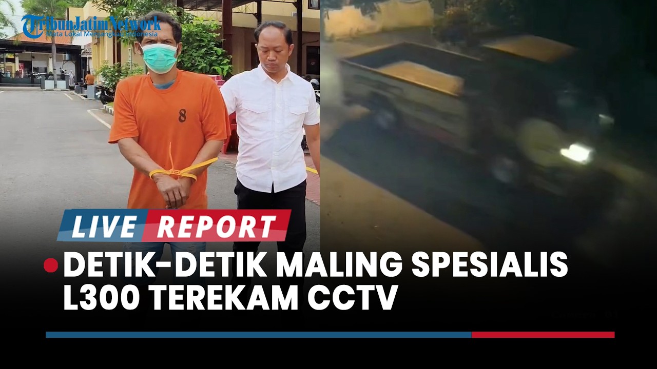 Maling Spesialis Pikap L300 di Mojokerto Ditangkap, Residivis Asal Pasuruan