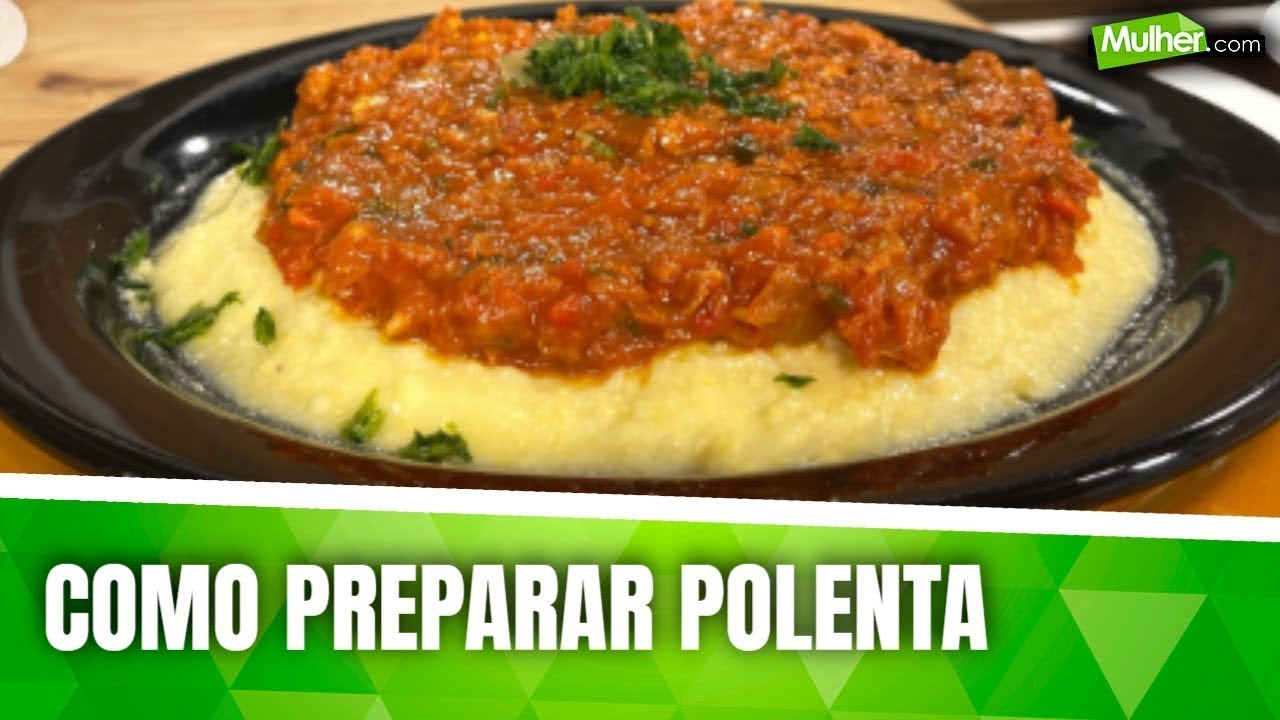 Como preparar Polenta