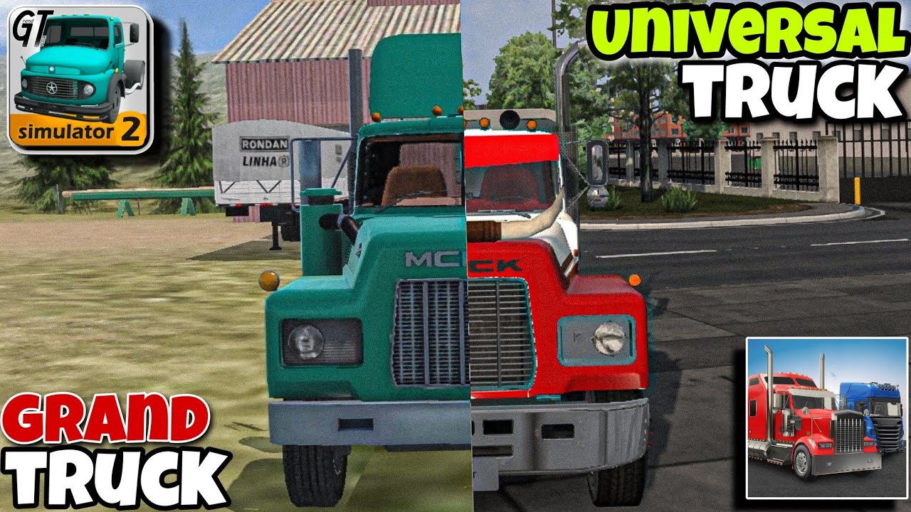 🚛 MACK R | Grand Truck Simulator 2 vs Universal Truck Simulator | Comparison
