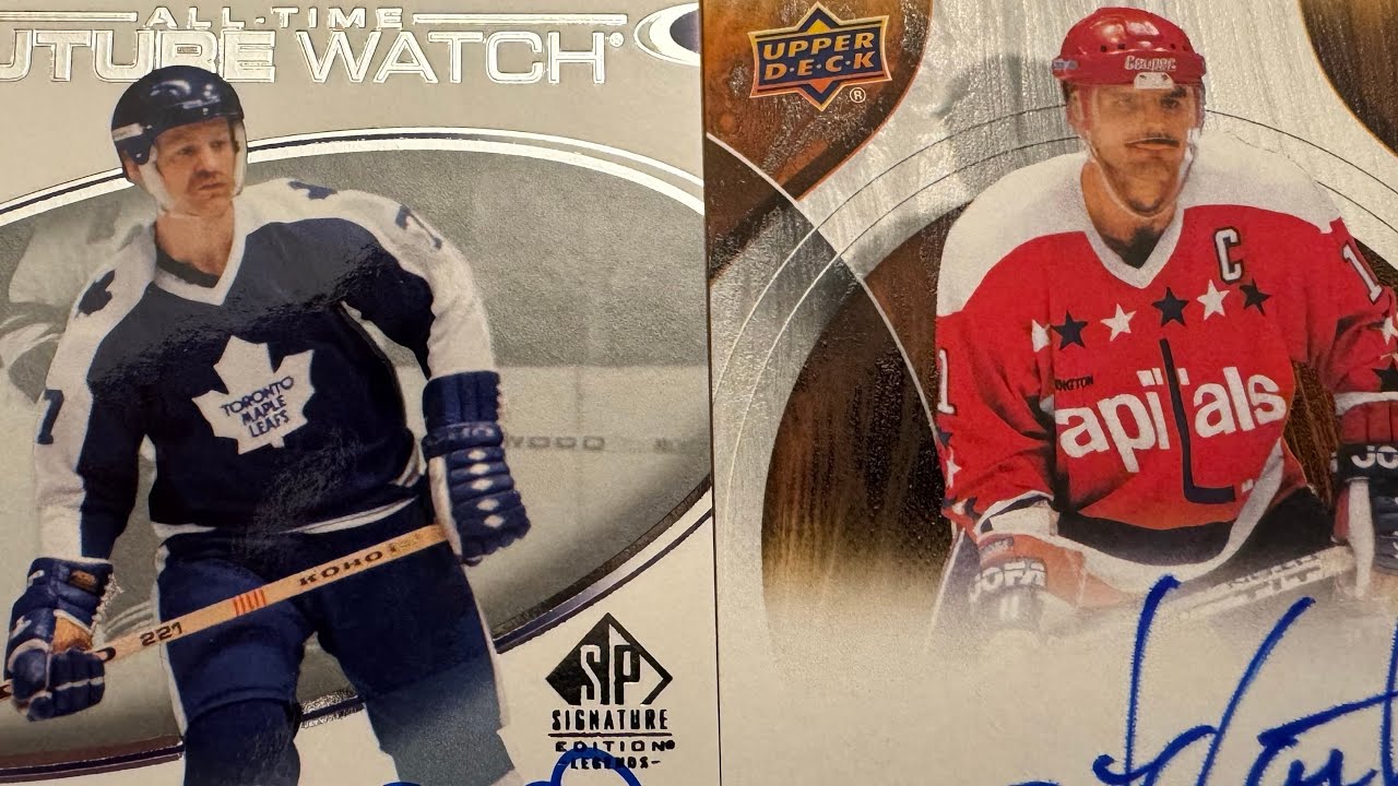 Great Autos pulled in 2025-26 Upper Deck Engrained.  Two Hall of Famers!  Please subscribe & comment