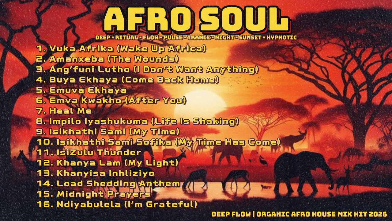 MIDNIGHT SOUL (Afro Edition) — Deep Afro Soul Ritual — Soulful, Organic & Relaxing
