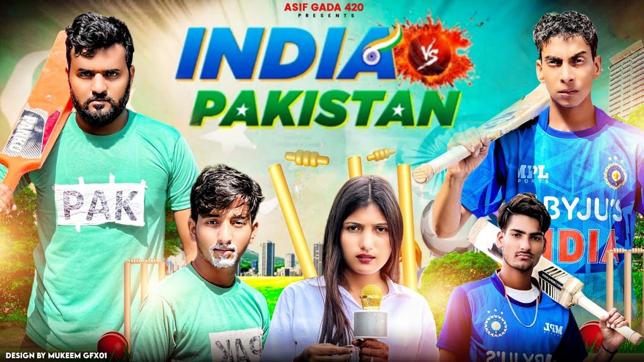 India vs Pakistan | Asif gada 420 | Titla 420 | World Cup | Cricket Comedy