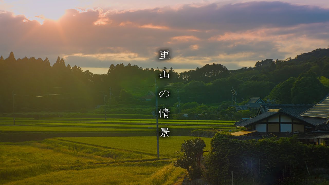 【オールドレンズ4K】里山の情景｜Meyer Optik｜メイヤーオプティック