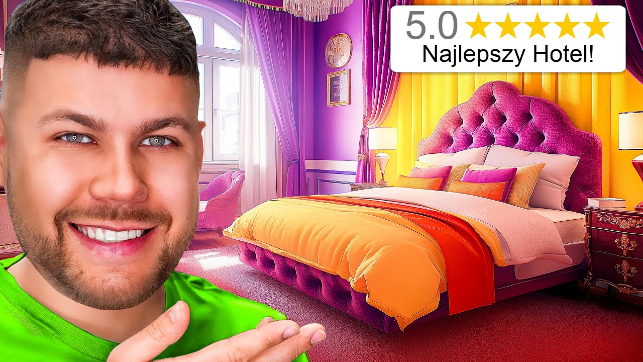 NOC w NAJLEPSZYM HOTELU W EUROPIE! *On Jest w Polsce!*