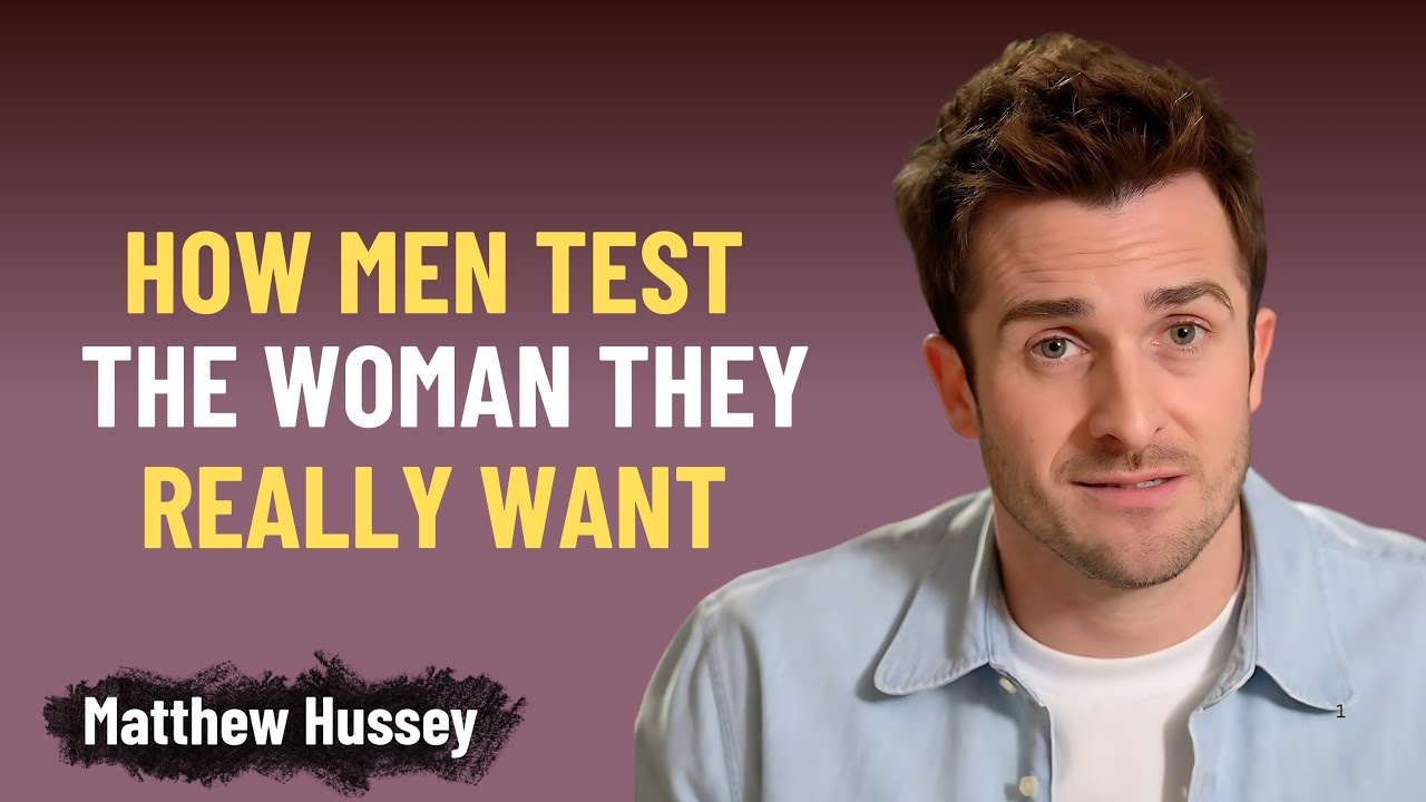 Men test you this way when they fall in love with you | Matthew Hussey