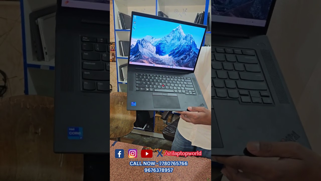 Shocking Price! ₹1 Lakh Lenovo i7 Laptop 🔥 32GB RAM | 1TB Storage | Sri Laptop World