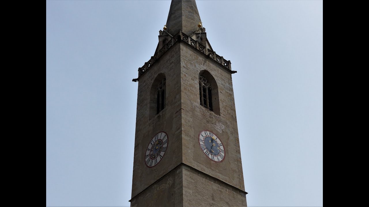 Kaltern an der Weinstraße (Südtirol) : Geläute der Pfarrkirche Maria Himmelfahrt (Tonaufnahme)