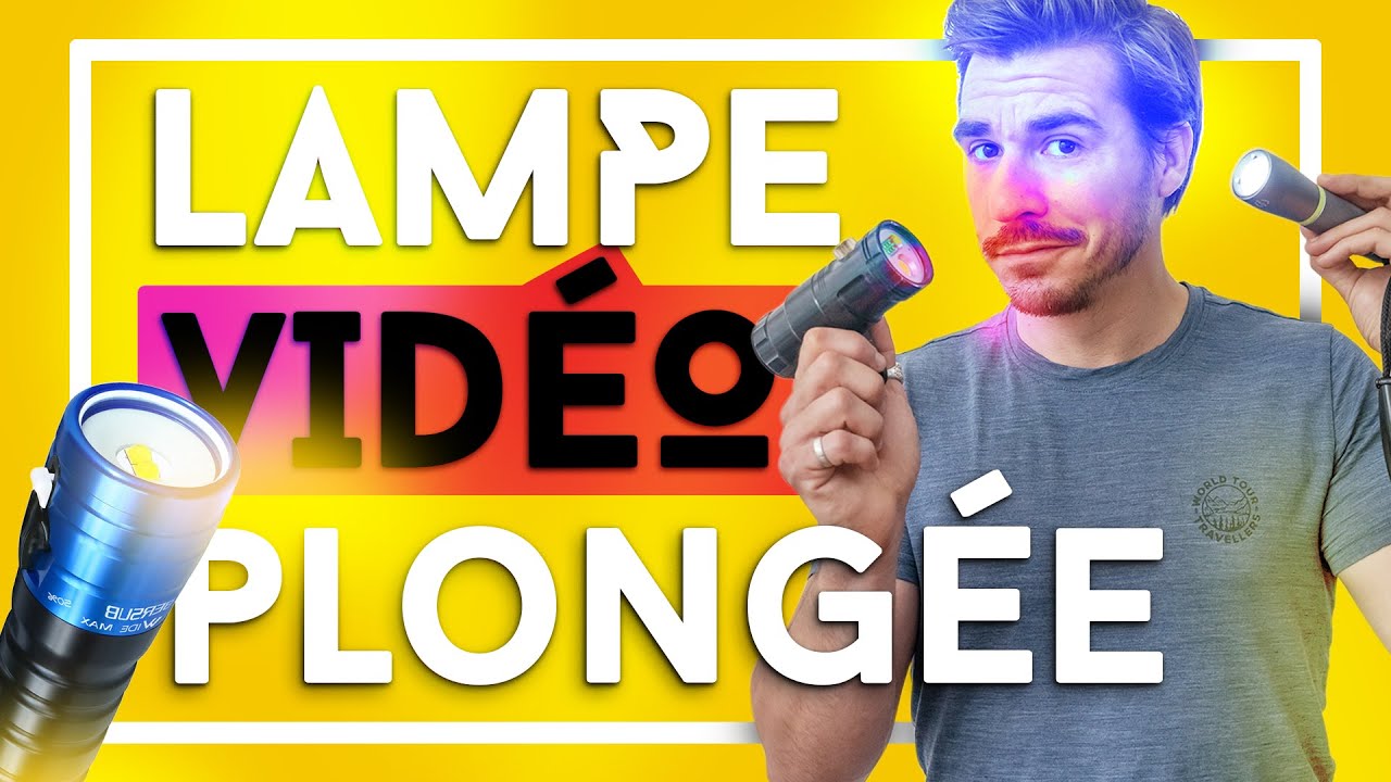 ❓ Pourquoi acheter une lampe vidéo spéciale plongée ?