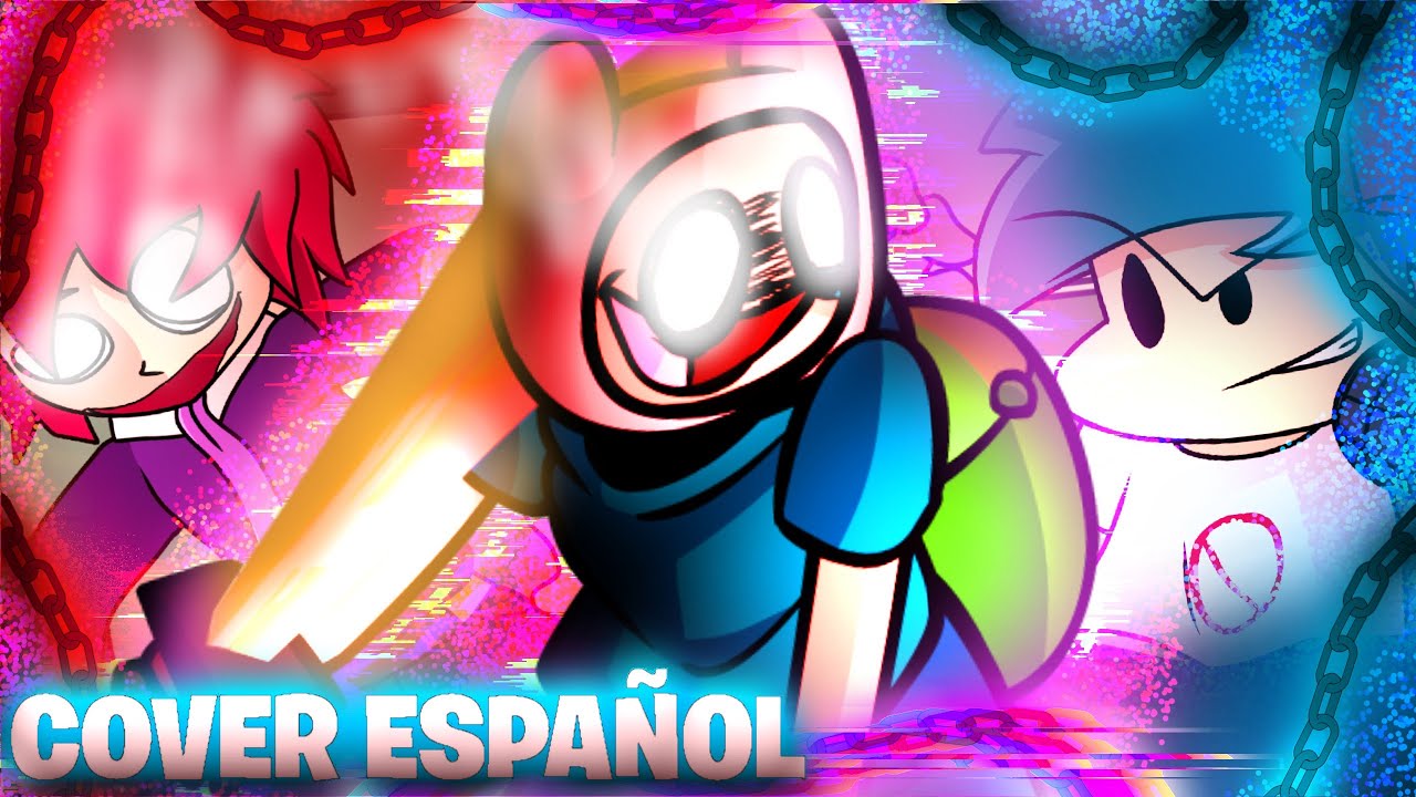 QUIET - Cover en Español Latino - Friday Night Funkin - CN Takeover Finn Glitch - Sing With Finn