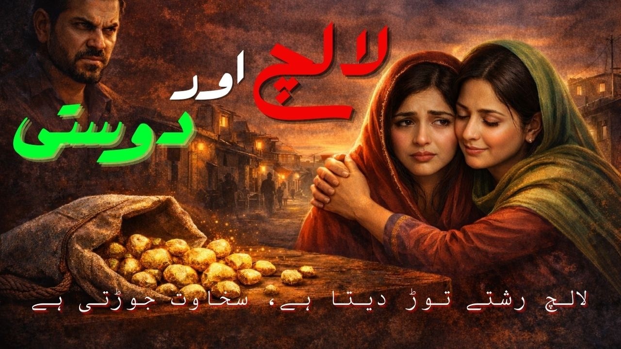 لالچ , دوستی اور اورنگی ٹاؤن کا سونا | ایک سبق آموز کہانی Urdu Moral Story