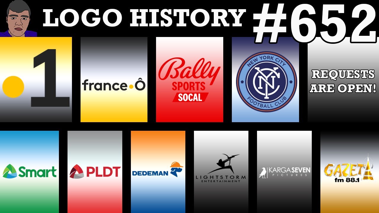 LOGO HISTORY #652 - PLDT, La 1ère, France Ô, Dedeman, New York City FC, Smart Communications & More