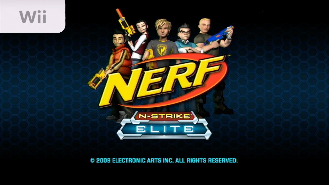 Nerf N-Strike Elite (Nintendo Wii Gameplay)