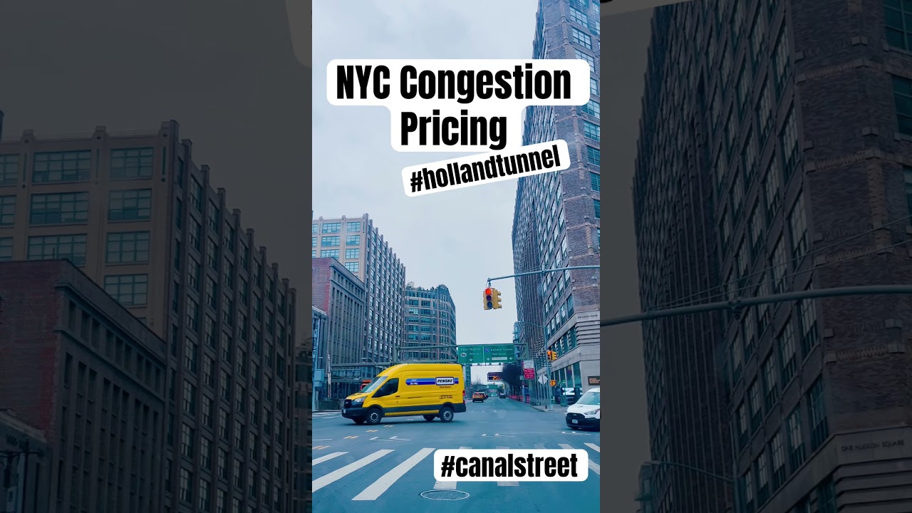 Traffic in NYC Congestion Zone. NYC Congestion Pricing . NYC Congestion #nyc #congestion #shorts