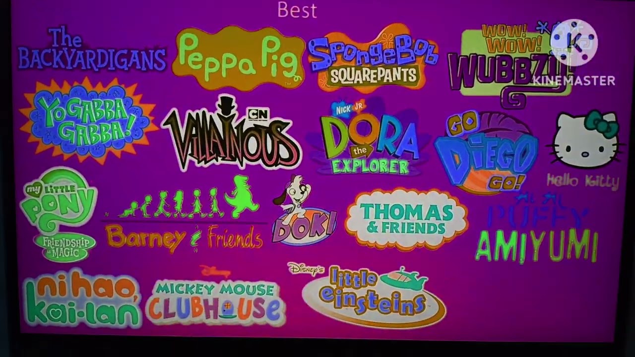 My best to worst shows list effects sponsored by oh my gooooood csupo effects