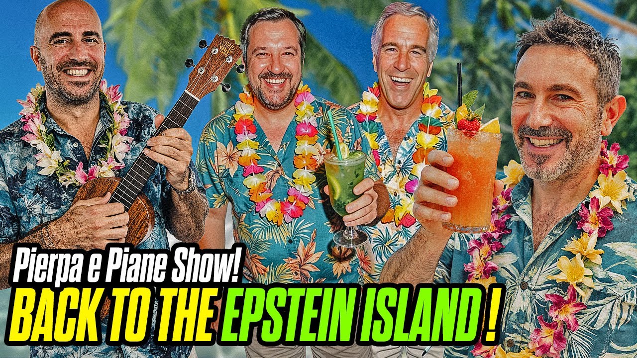 Sull'ISOLA di EPSTEIN con BANNON e SALVINI! ✨🔥Pierpa e Piane Show!