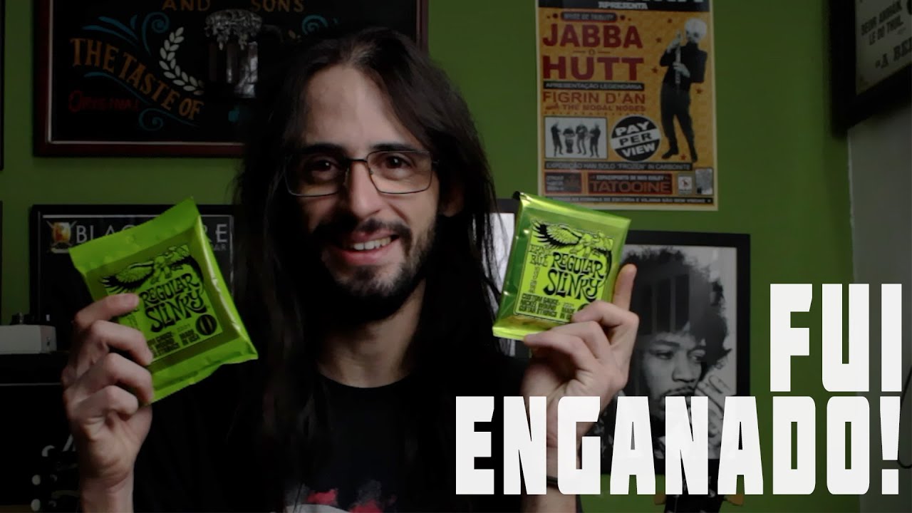 Eu fui enganado! - Aprenda a identificar cordas Ernie Ball FALSAS!