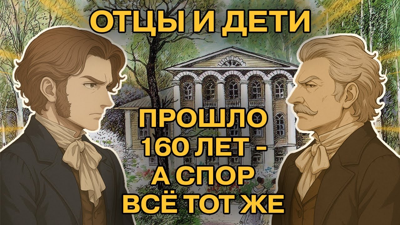 Отцы и Дети - вечная дуэль поколений | Анализ романа Тургенева
