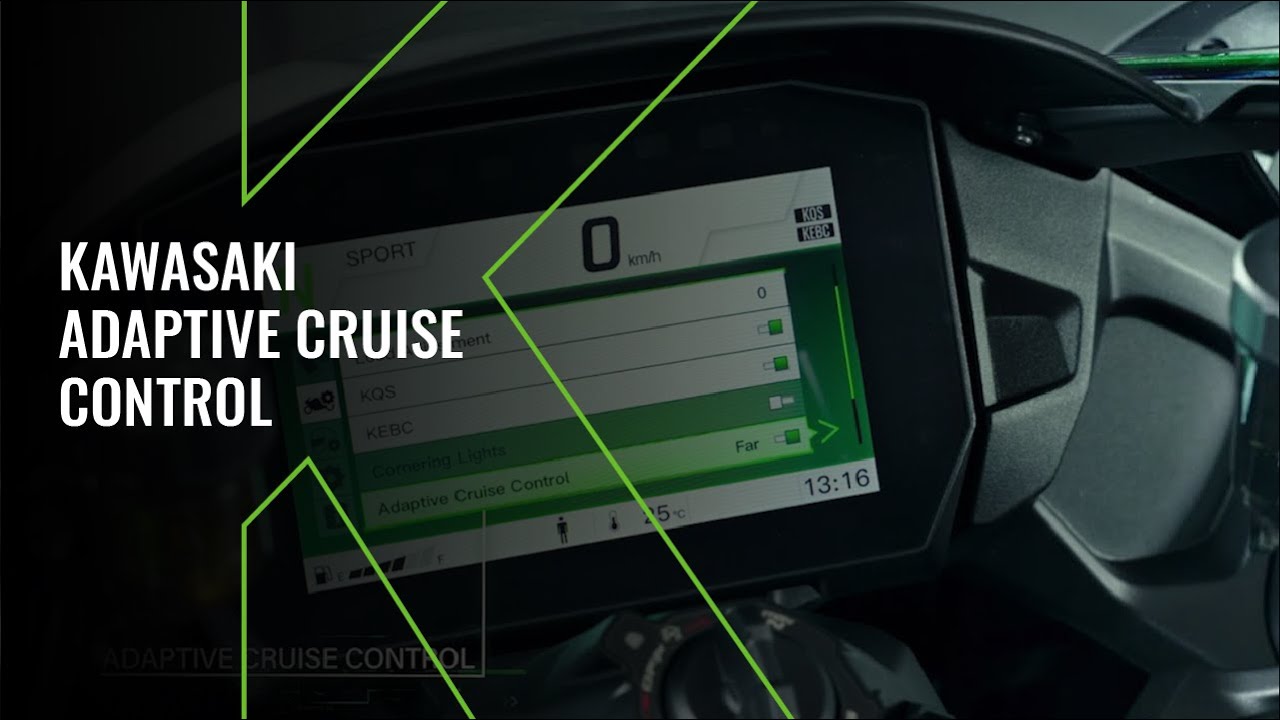Kawasaki Adaptive Cruise Control Tutorial Video | Ninja H2 SX & Ninja H2 SX SE