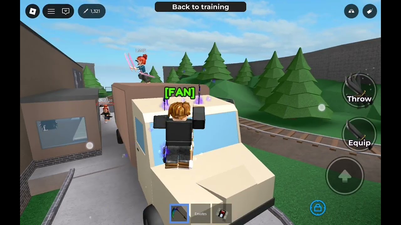 glitching in mm2 aim trainer bcz i couldn't glitch in mm2 