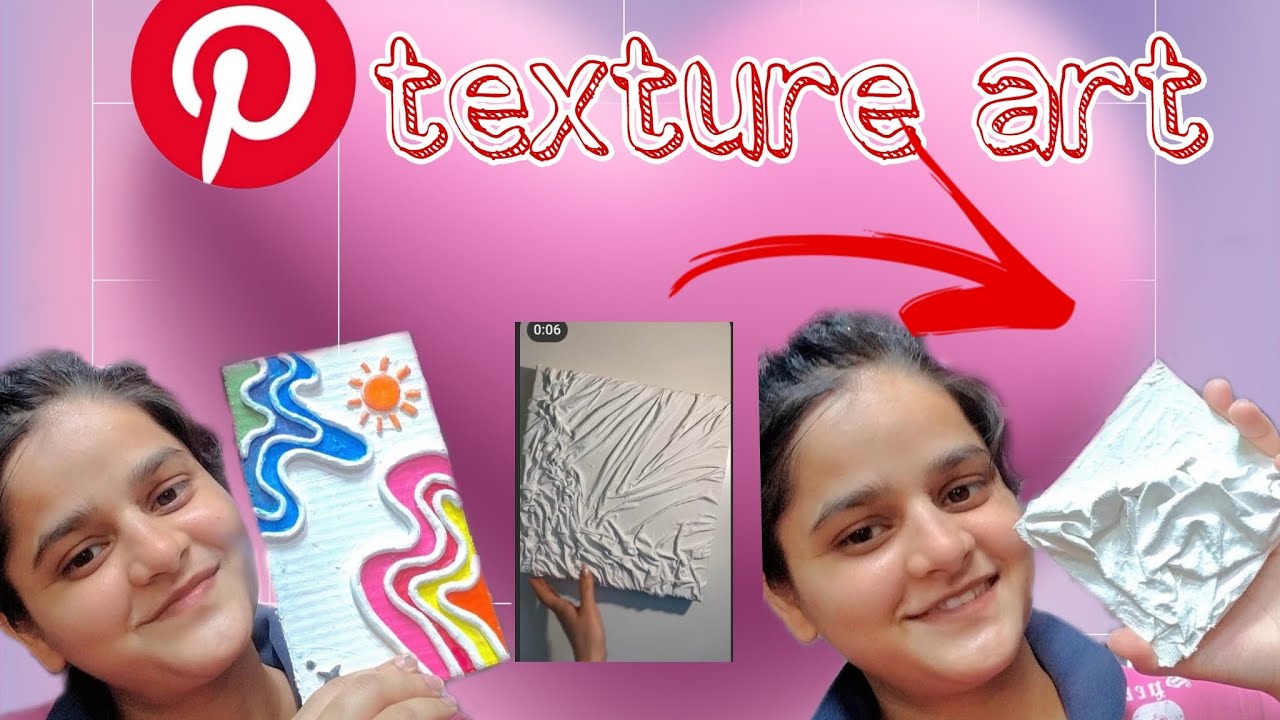 Pinterest 📌 DIY Joint compound texture wall art tutorial : easy abstract  canvas wall art ideas