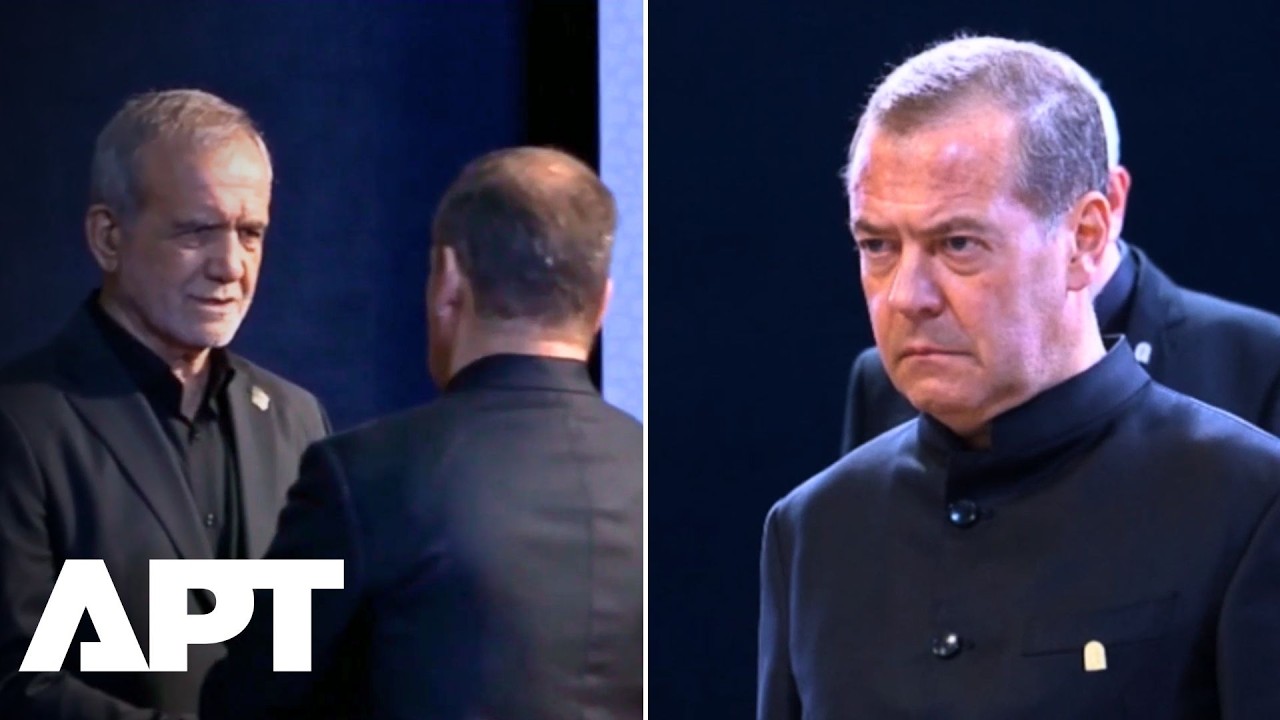 WATCH | Russia's Medvedev Pays Solemn Tribute to Iran's Late Supreme Leader | APT
