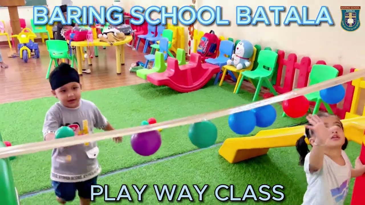 Baring School, Batala students of Pre- Nursery activities 2024