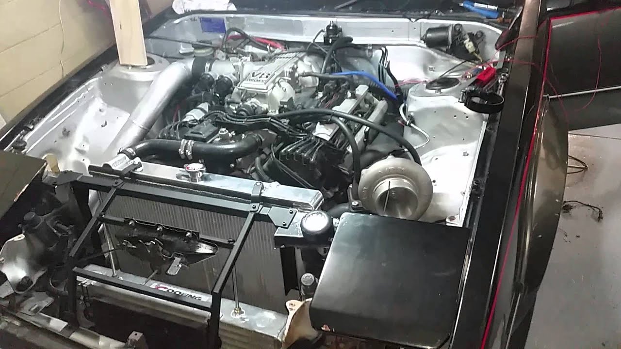 1uz turbo ma61 first fire up