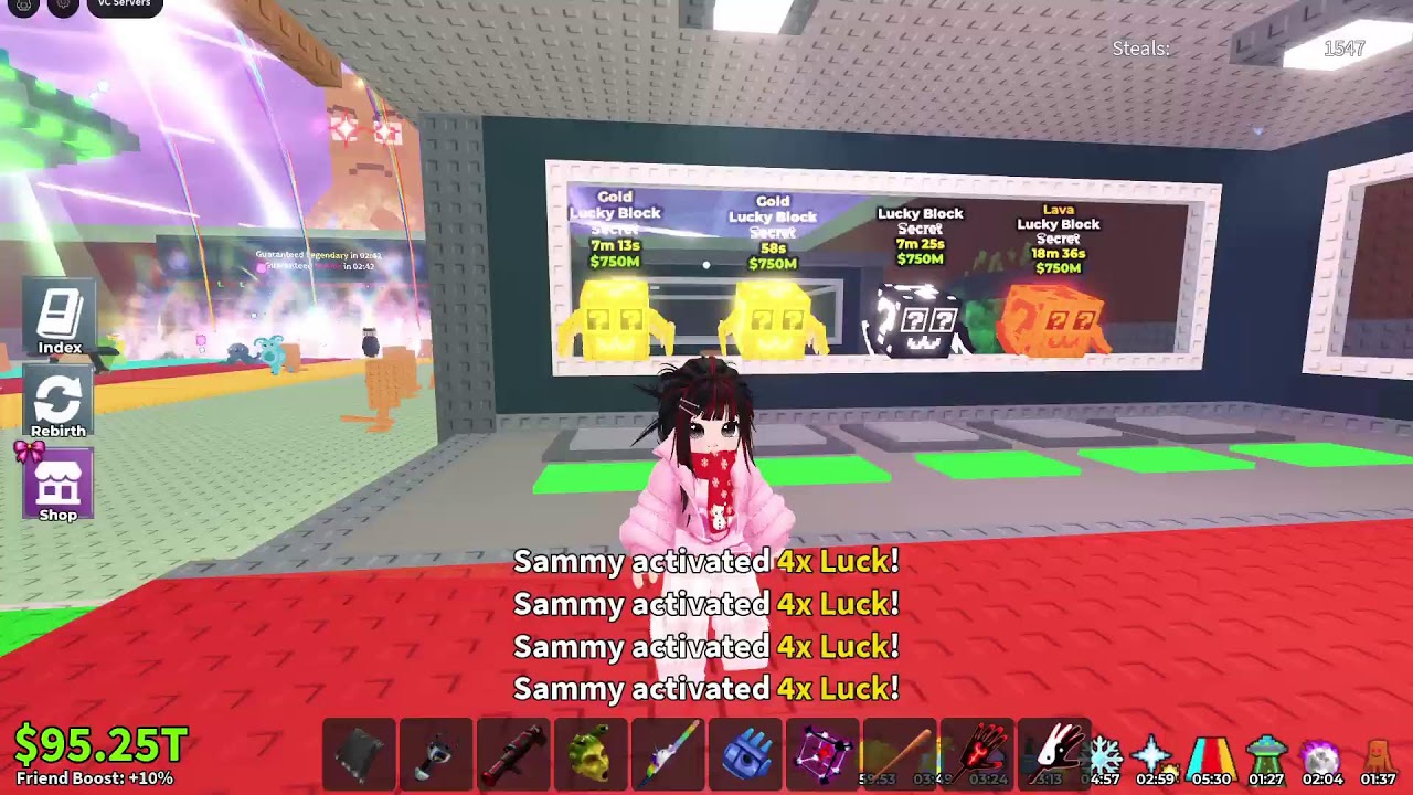 Steal a brainrot 🤑| Admin abuse + TACO event Roblox