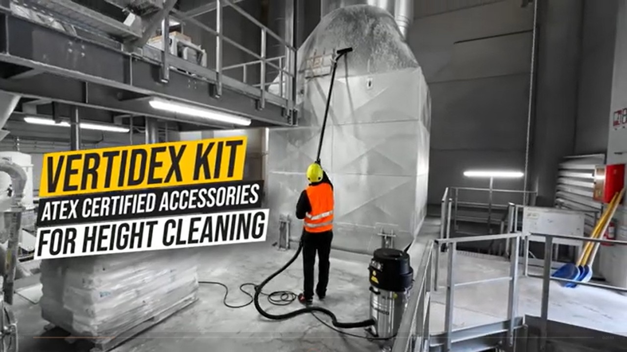 Carbon-Fiber Static Conductive Lightweight Vacuuming Tools for NFPA 660 and HAZLOC