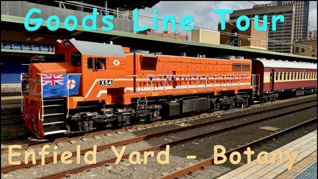 Sydney Goods Line Tour,  Enfield to Port Botany