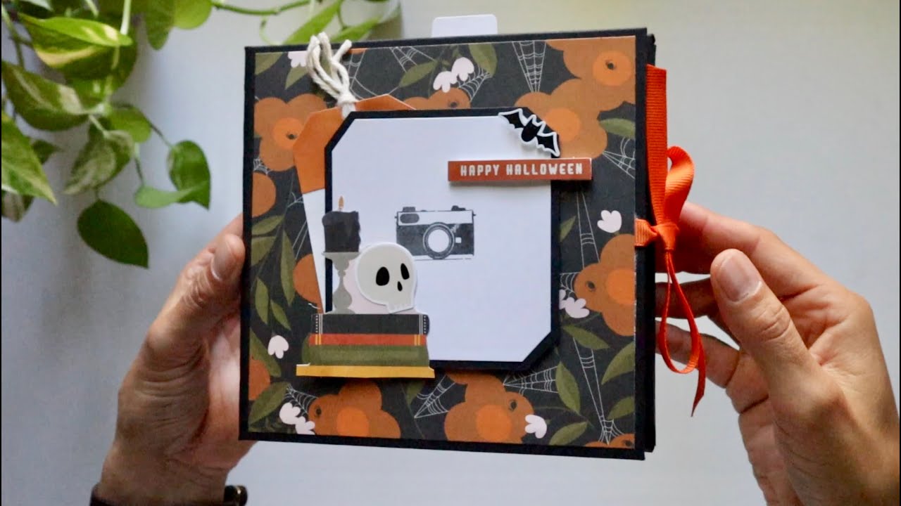 Halloween 6 x 6 Mini Album Simple Stories FaBOOlous 2025