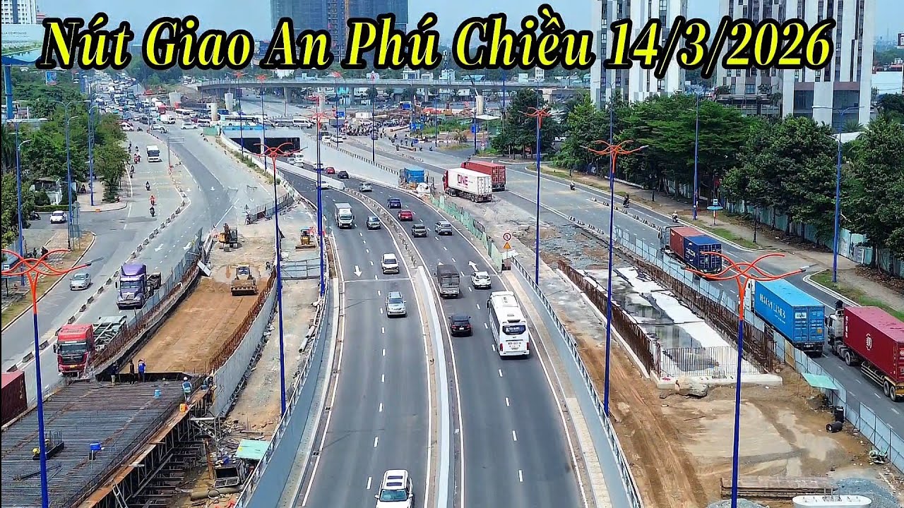 Nút Giao An Phú Chiều Ngày 14/3/2026