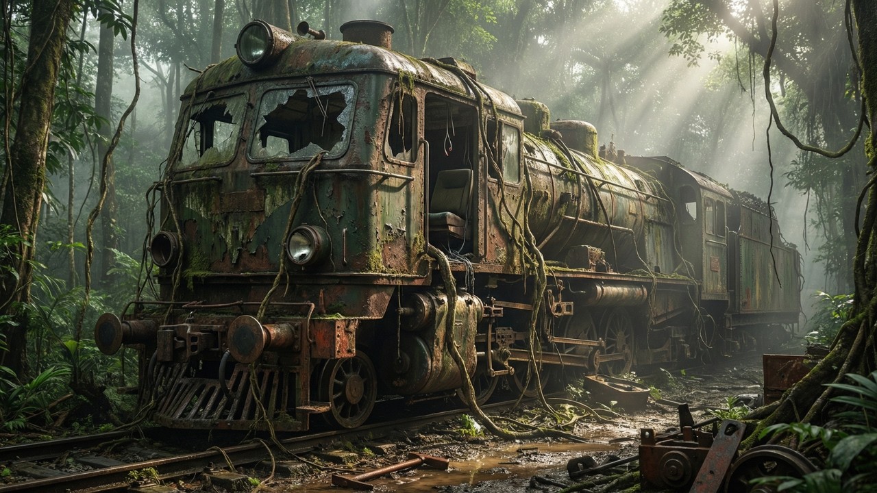 Abandoned Train Discovered in the Amazon Jungle | Complete Restoration