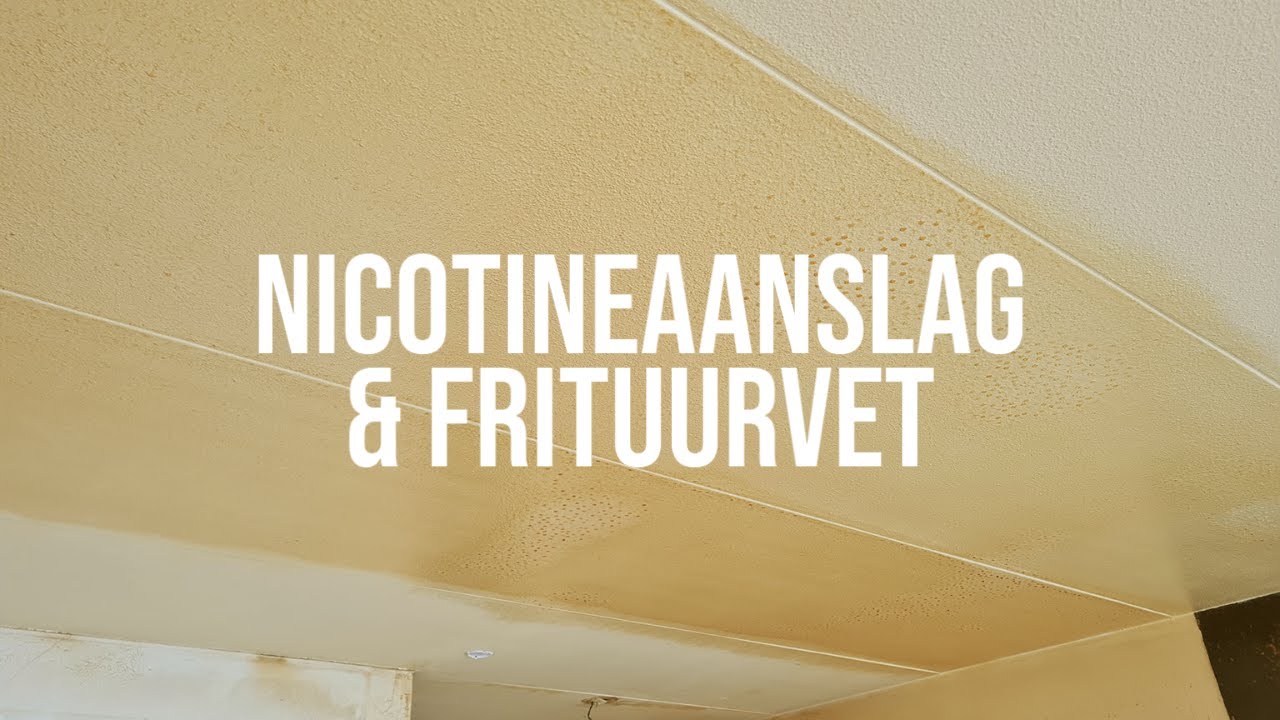 Nicotineaanslag + Frituurvet + Rooklucht verwijderen - Frisse Kater