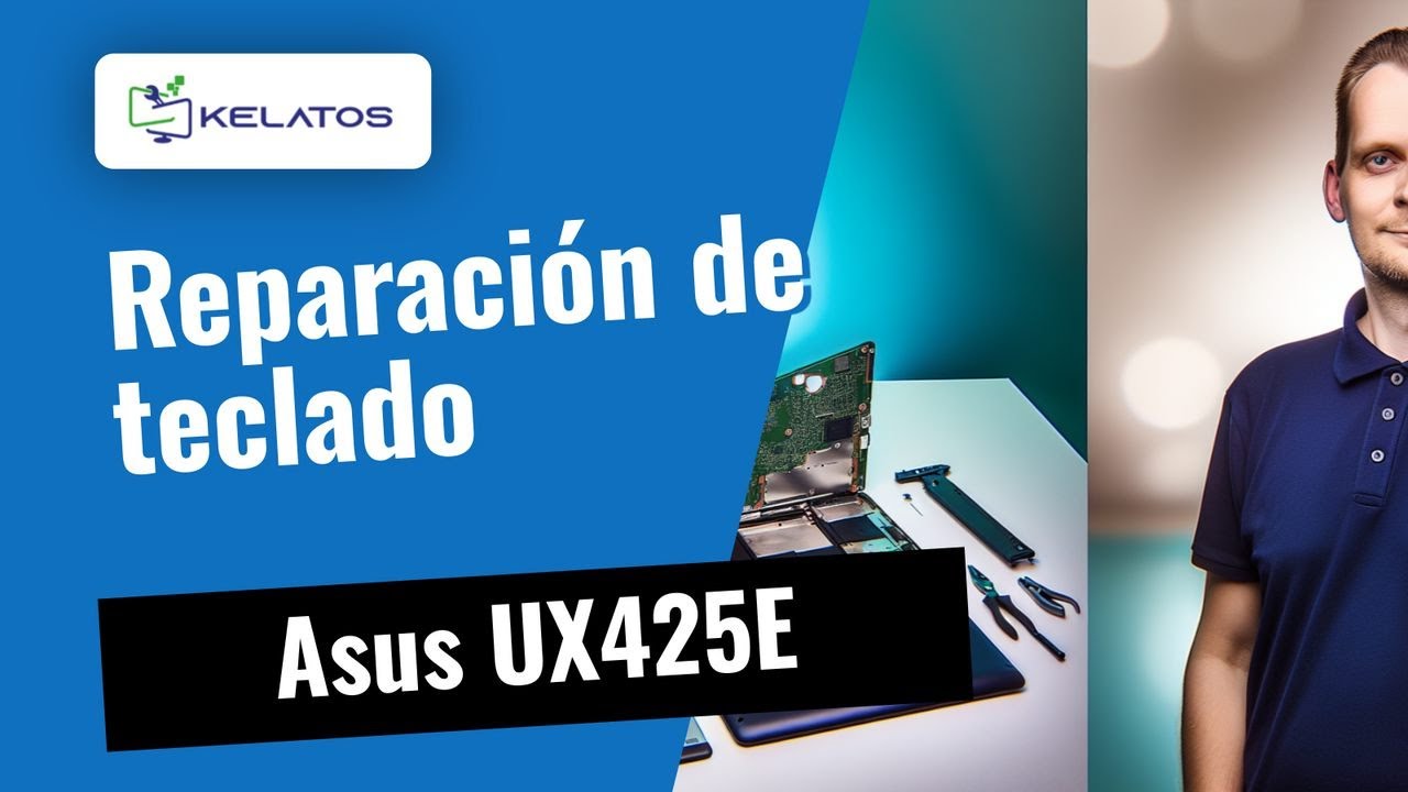 ¿Teclado dañado en tu Portátil Asus UX425E? 🛠️ Sustitución paso a paso